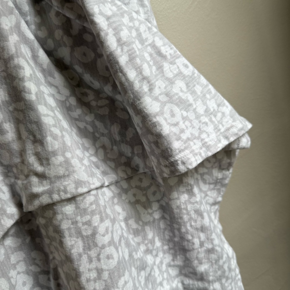 Old Navy White & Gray Animal Print 100% cotton Midi Dress XXL - Picture 4 of 11
